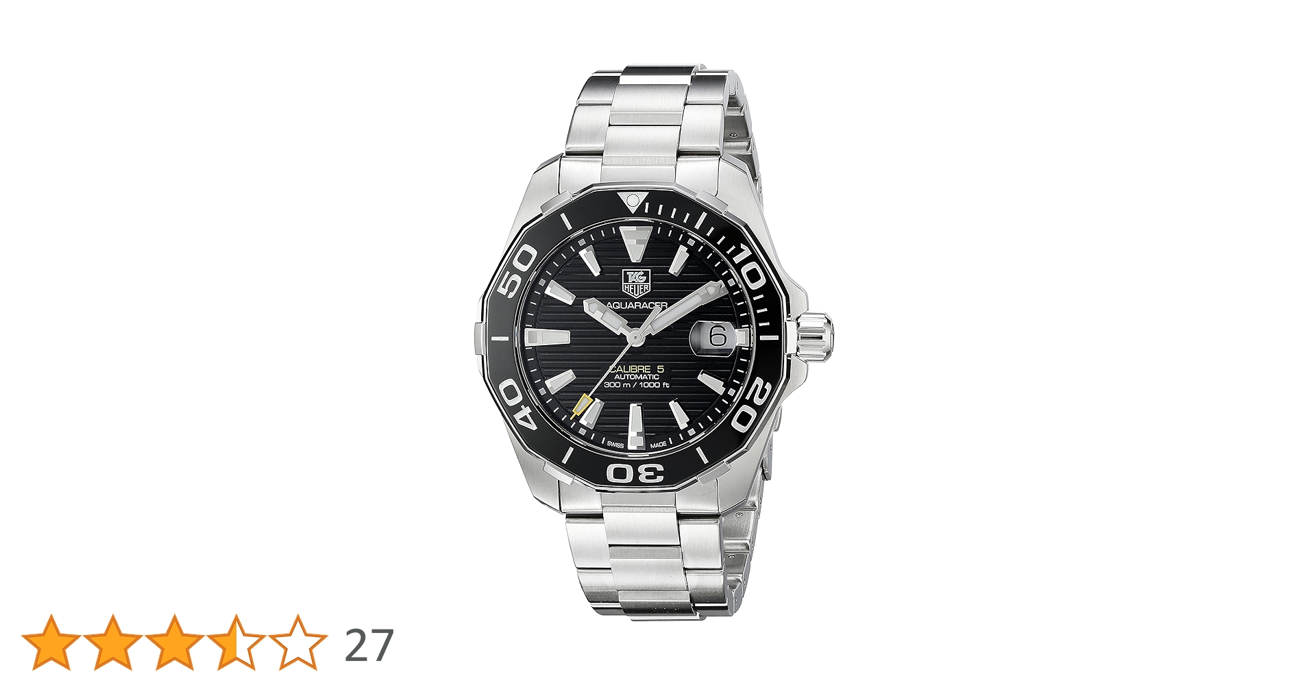 Amazon.co.jp: タグホイヤー アクアレーサー 300M キャリバー5 WAY211A